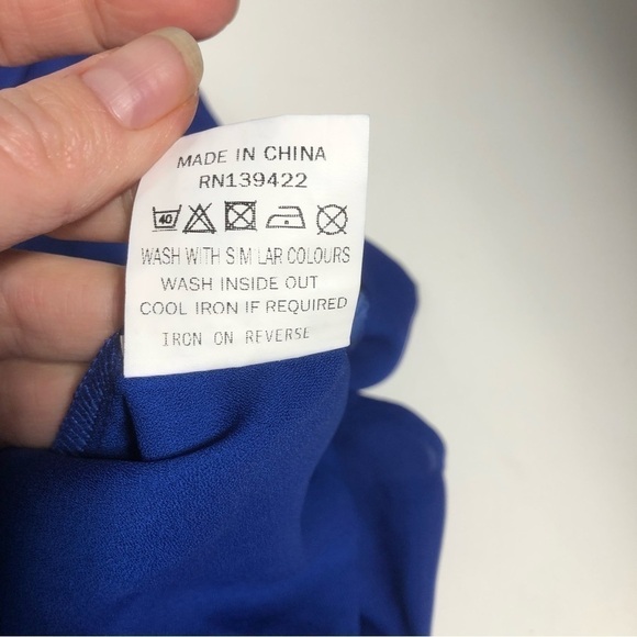 Tobi Always Flowing With Love Long Sleeve Blouse, size S - Picture 9 of 11